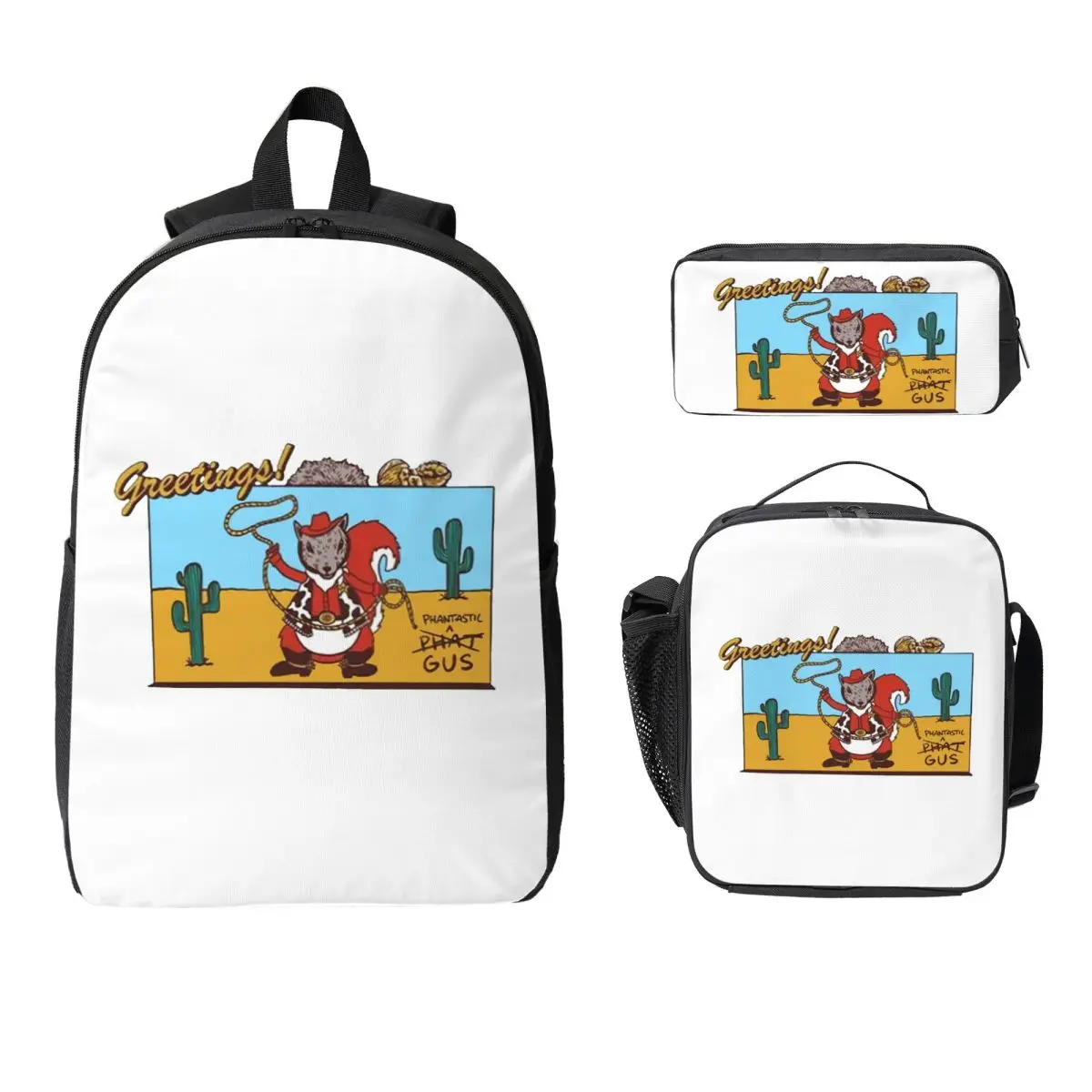 

Mark Rober Backpack Student BookBag School Bag Laptop Shoulder Bags 3ps Insulated Lunch Bag Pencil Case