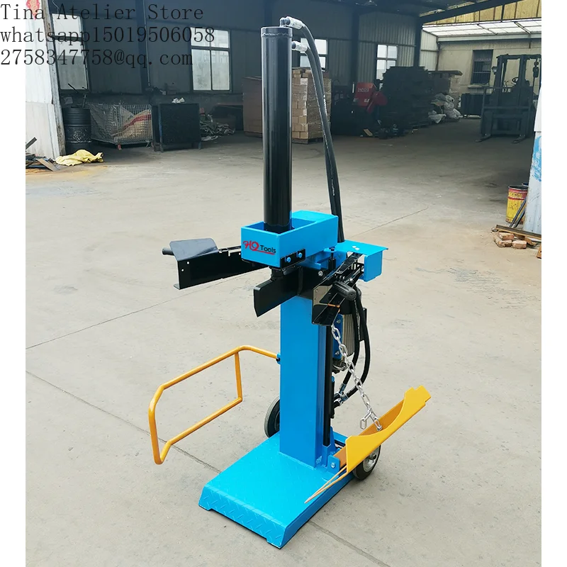 HYV10T-1050 CE Approved Cheap Price 10 Ton Electric Wood Vertical Log Splitter Machine with Factory Price HYstrong