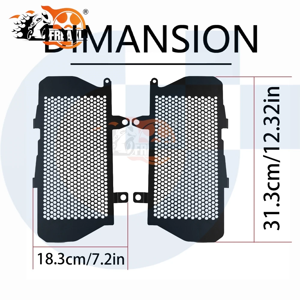 For Honda Africa Twin CRF1100L CRF 1100 L 2020 2021 2022 2023 Motorcycle Accessories Radiator Grille Guard Cover Protector Parts