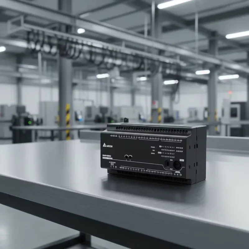 DVP40EC00R3 40-Point PLC Controller PLC Programming 24DI/16DO Relay Output RS485 Compact Design DVP EC3 Series