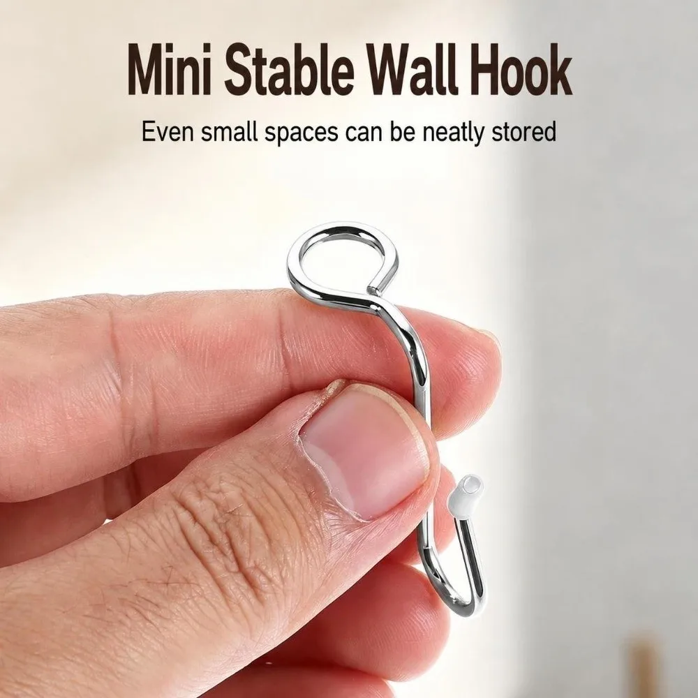 10Pcs Metal Hanger Connector Hooks Multi Layer Space Saving Clothing Hanger Hooks Clothes Storage Hooks