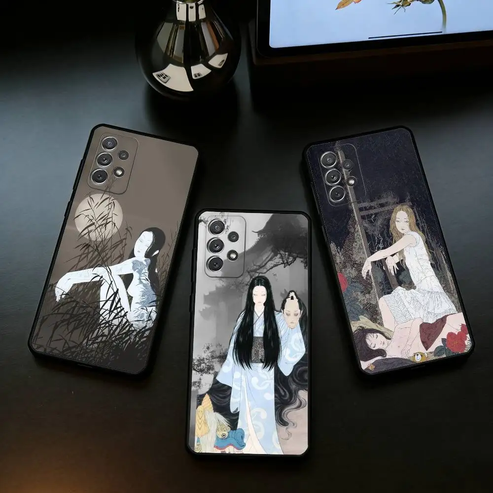 MaiYaCa Takato Yamamoto  Soft Silicone Black Cover Phone Case For Samsung Galaxy A73,A72,A71,A70,A53,A52,A51