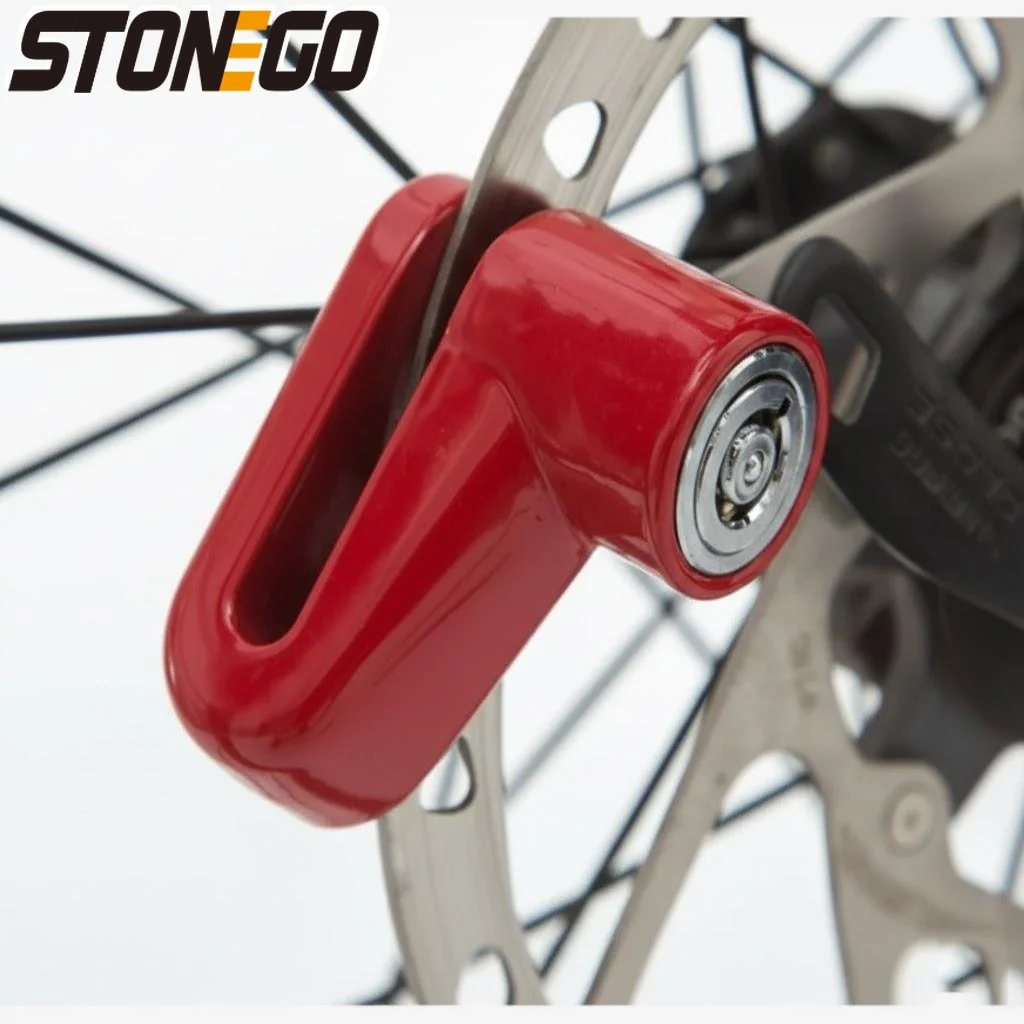 

Замок для дискового тормоза мотоцикла, противоугонный, с ключами, для безопасности колес велосипеда, аксессуары для горных и шоссейных велосипедов