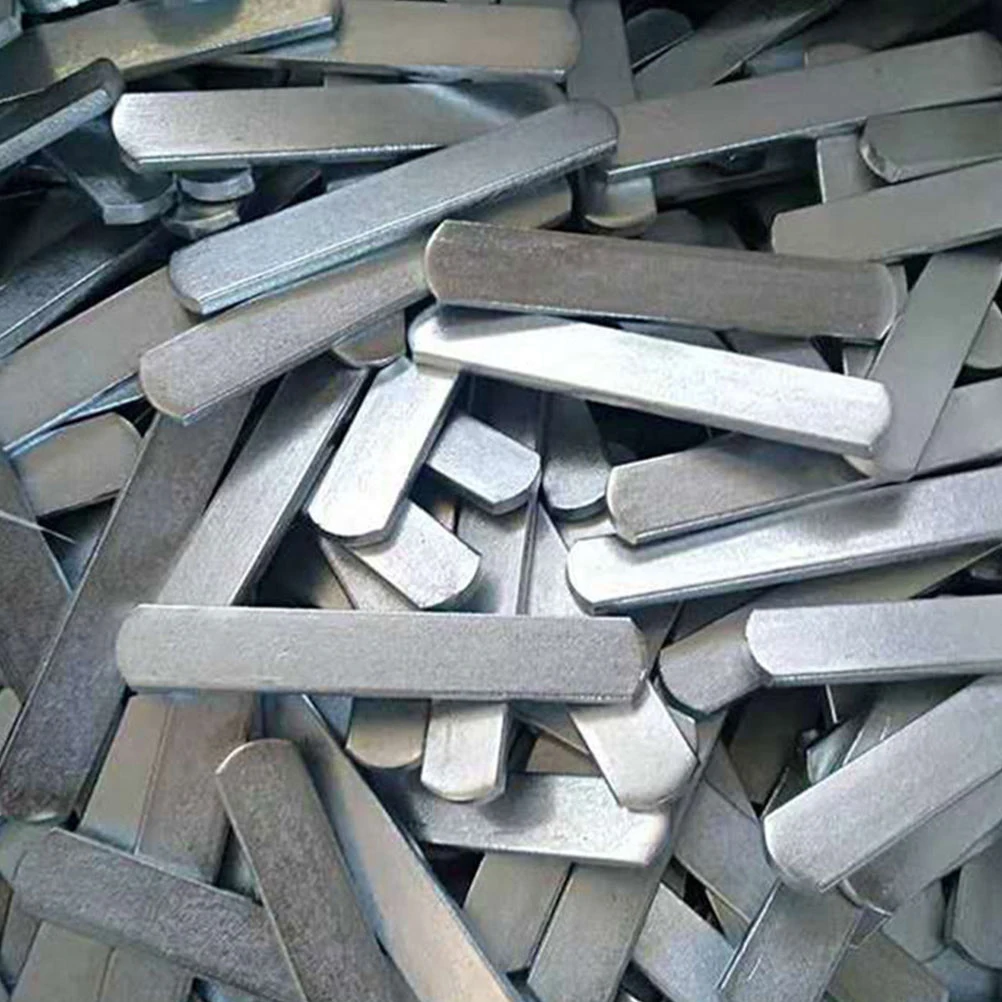 

6 pcs Steel Plate Leggings Durable Electroplated Secure Fit Weighted Plates Intense Workouts Universal Compatibility