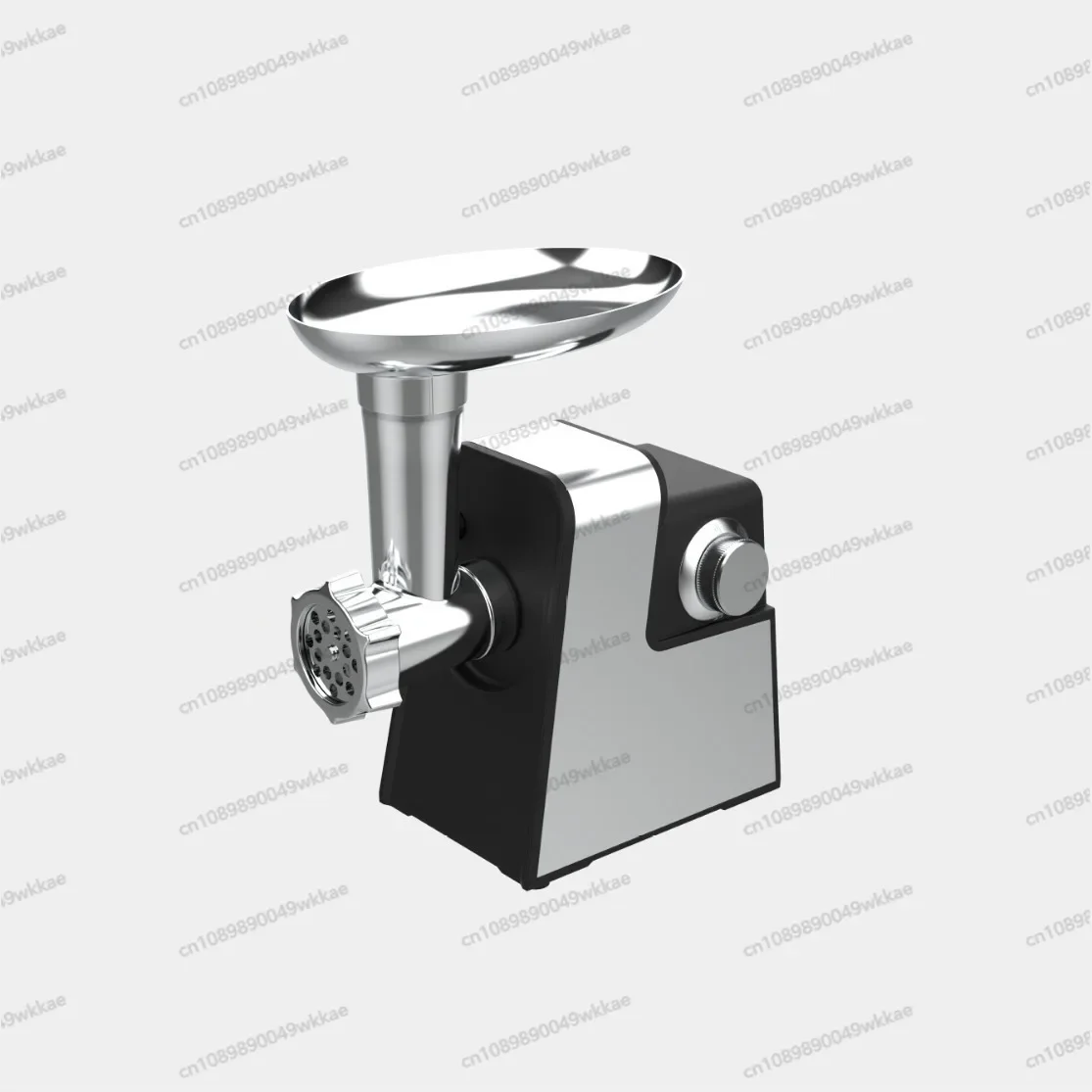 Household Small Stainless Steel Meat Grinder, Electric Multi-functional Vegetable Cutting, Juicing and Sausage Filling Machine