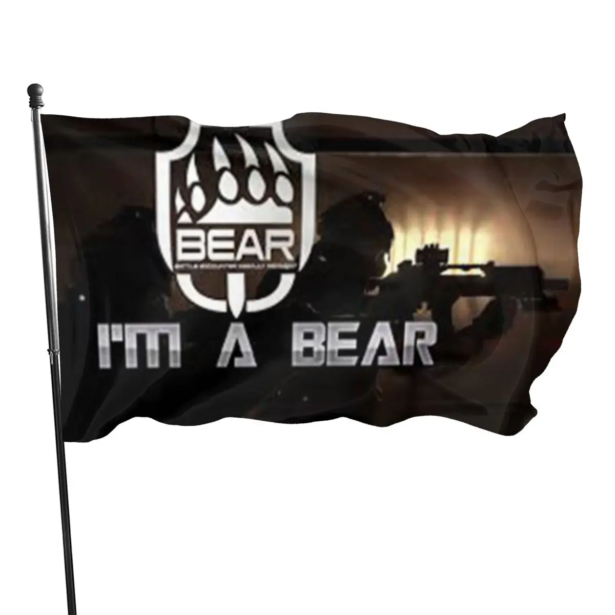 Tarkov - Escape From Bear 2155 Flag Banner Home Outdoor Gift Party Poland Flags For Rooms Army Goods