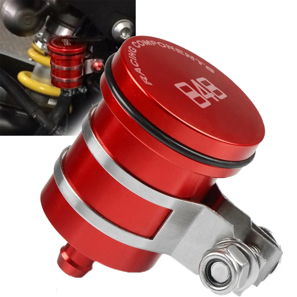 

Motorcycles Accessories For Ducati 848 848 EVO 2007-2013 2008 2009 2010 2011 2012 Oil Fluid Cup Motor Front Clutch Cylinder Tank