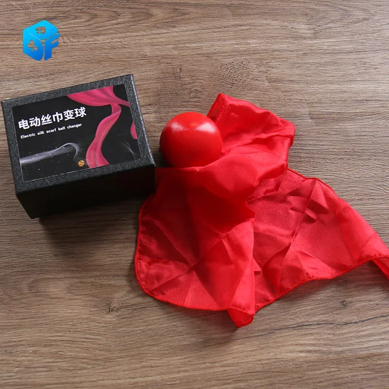 Electric Silk To Ball - Slow Speed (White/Red Available)Accessories Close-Up Comedy Illusions Stage Mentalism stage Magic Tricks