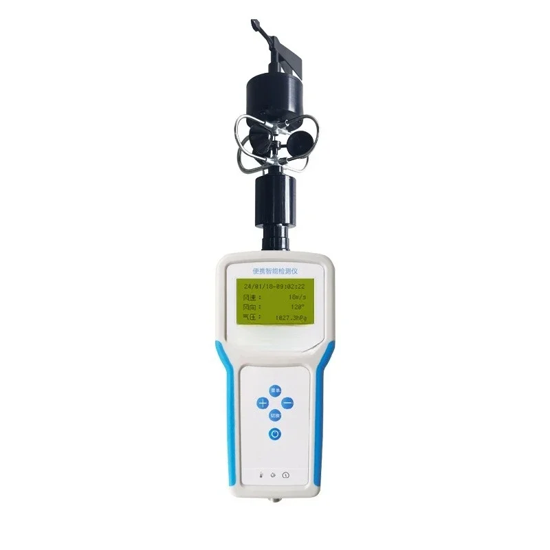Upload data handheld weather station 5 elements emergency invite tenders over limit alarm
