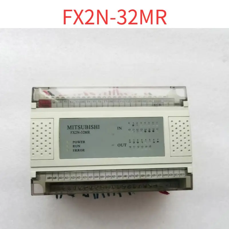 PLC original testado ok, FX2N-32MR, FX2N-32MR