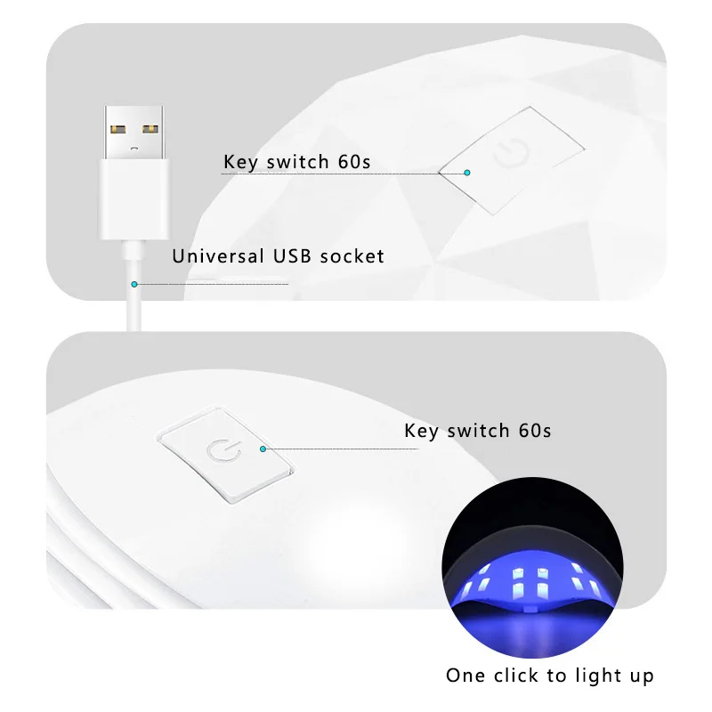 UV 18 LED 햇빛 건조기 전문 광선 요법 기계, 네일 건조 램프, 살롱 장비, 이중 광원 손톱 액세서리