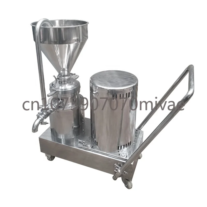 Stainless Steel Fruit Jam Sesame Butter Grinding Making Machine Big Capacity Almond Nut Paste Grinder Colloid Mill Machine