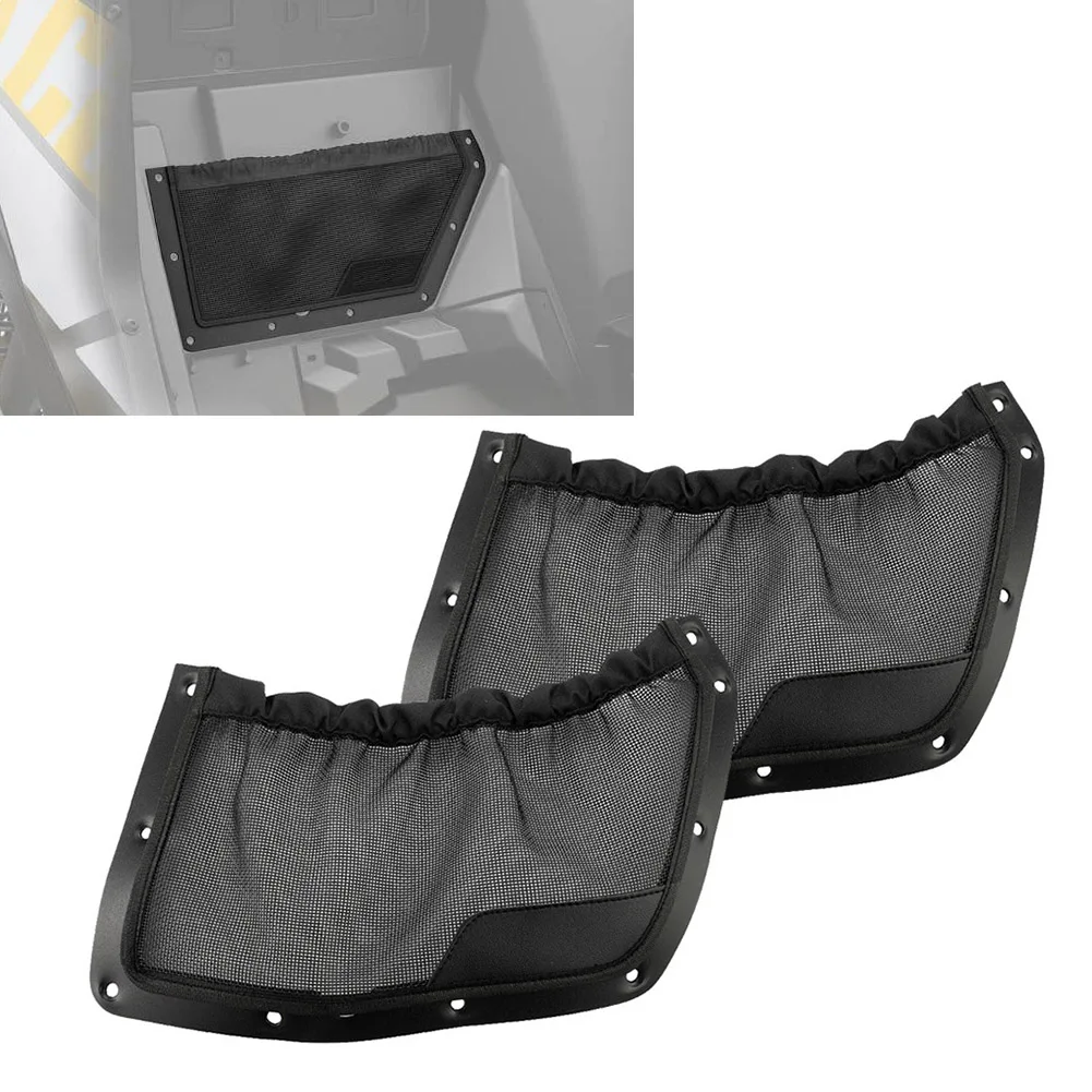 2 Pcs Motorcycle Back Panel Rear Storage Net 715008312 For Can Am Maverick R X XRS