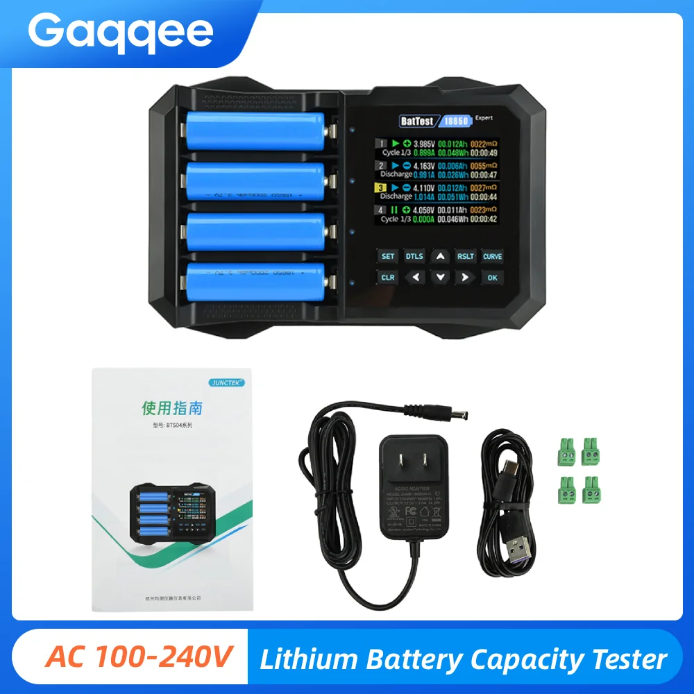 BTS04 Digital Lithium Battery Capacity Tester For 18650 Internal Resistance Tester Automatic Charging and Discharging Module