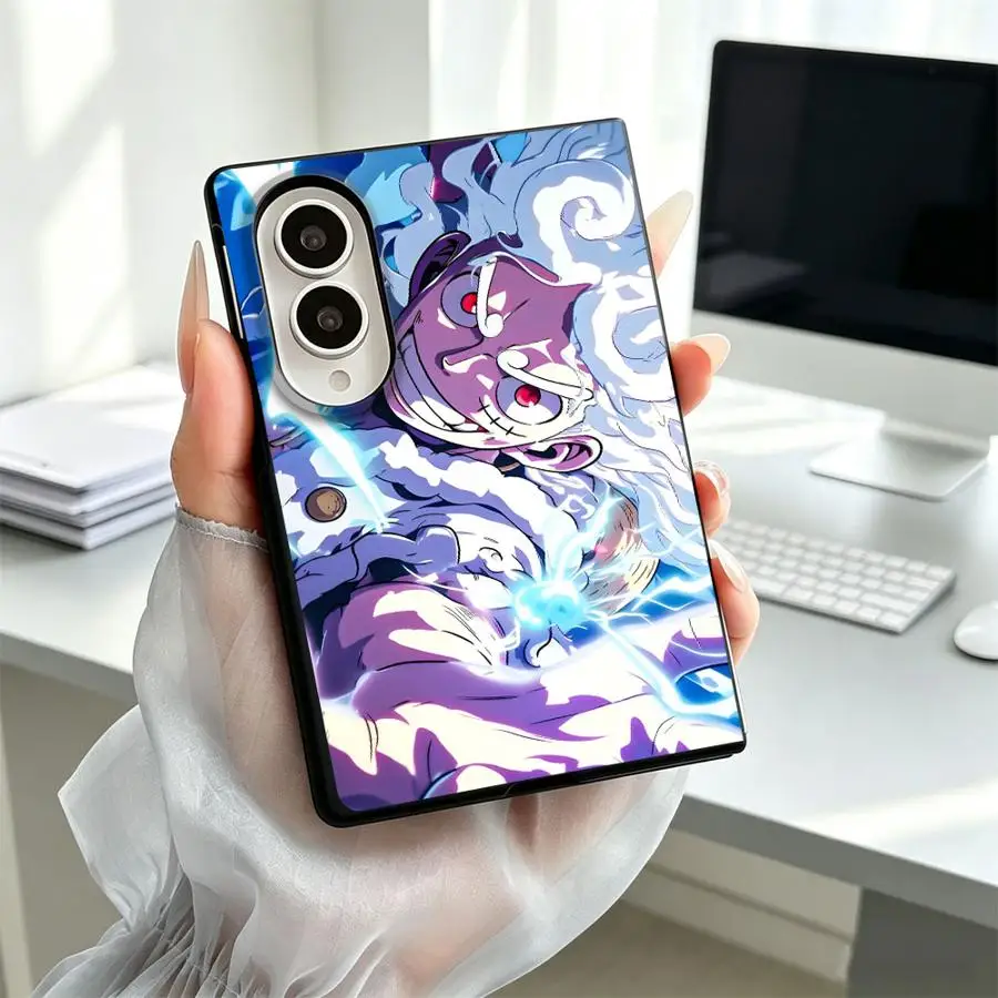 Luxury Phone Cover Case for Samsung Galaxy Z Fold8 Wide Z Fold 8 ZFold8 ZFold Wide Stylized Luffy