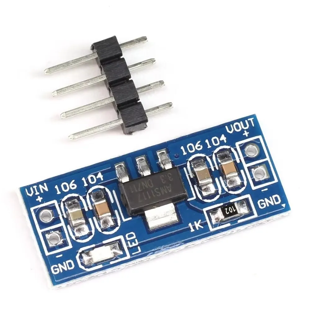 AMS1117 DC 6.0V -12V to 5V 4.5V - 7V to 3.3V power supply module AMS1117-5.0V power module AMS1117-3.3V