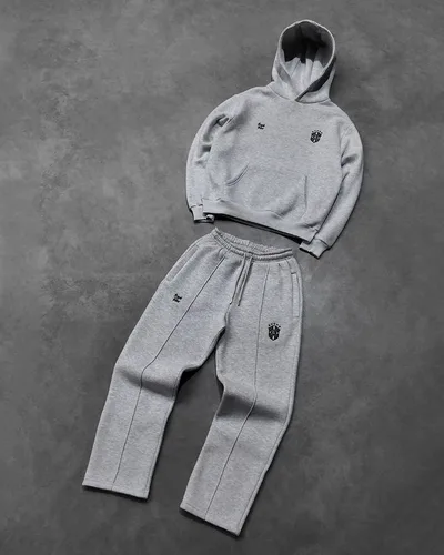 Conjunto de ropa Y2k para hombre, chándal gótico retro callejero, tendencia Harajuku, Hip Hop, patrón de personalidad bordado, chándal de gran tamaño