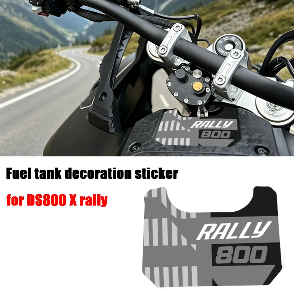 for DS800X DS800 X rally fuel tank decoration sticker is suitable DS800X DS 800X motorcycle waterproof sticker decoration