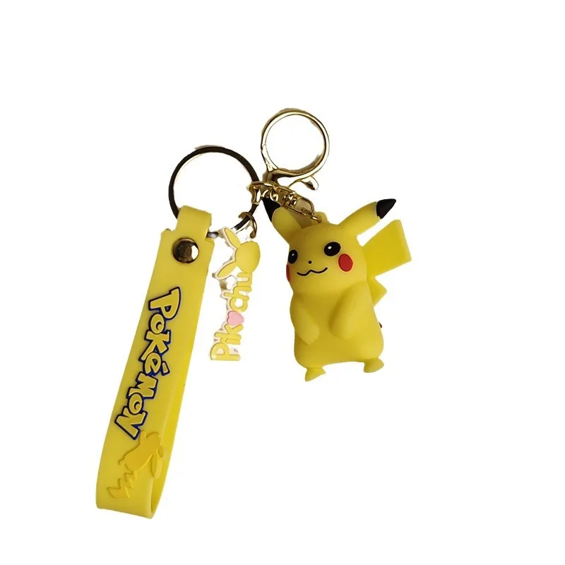 Mágikus Pokémon pikachu kulcs Futószalag aranyos reachable Hamis hang Olvasottság Medál Kreatív Emberpár Babaarcú de nem okos nő Kereskedés