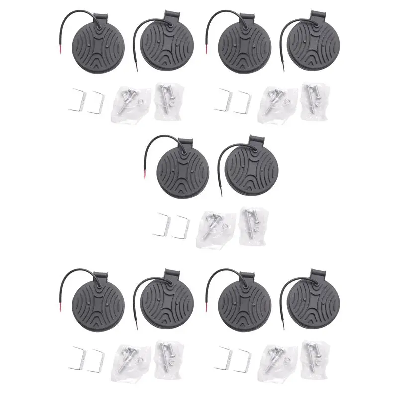 

Светодиодная световая панель (10 шт.) 4 дюйма, 140 Вт, 14000 лм, круглый прожектор для бездорожья, противотуманный фонарь, для установки на крышу/бампер для Jeep, внедорожников, грузовиков