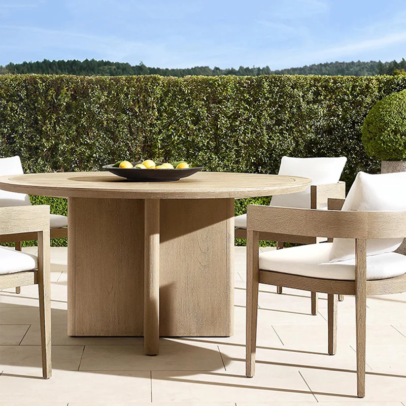 Luxury Garden Table Conference Patio Livingroom Wood Coffee Dinning Tables And Chairs Salon Modern Coiffeuse Outdoor Furniture