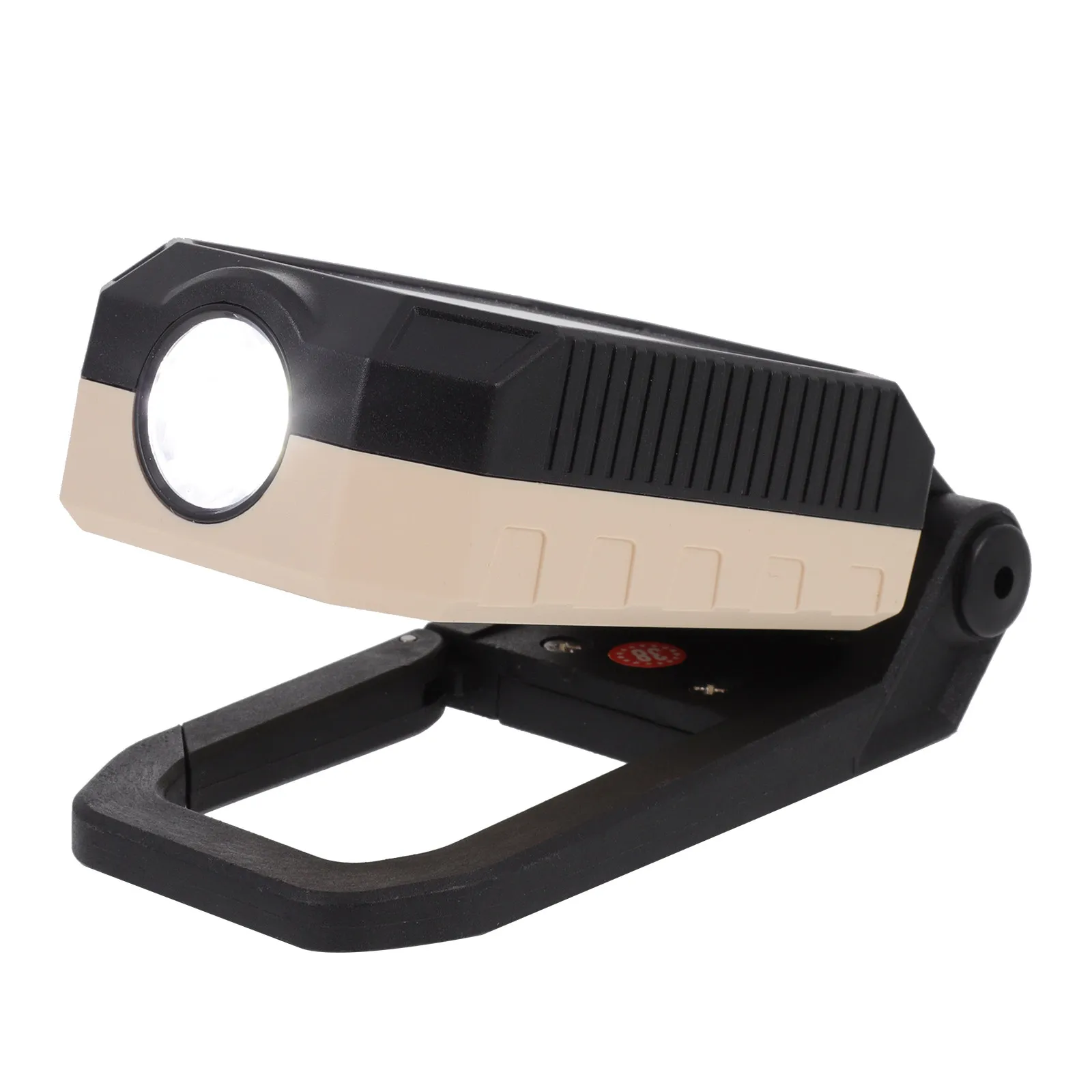 1Set Cob Rechargeable Work Light USB Charging Foldable Outdoor Light with Magnet Hook Emergency Flashlight for Home Repair