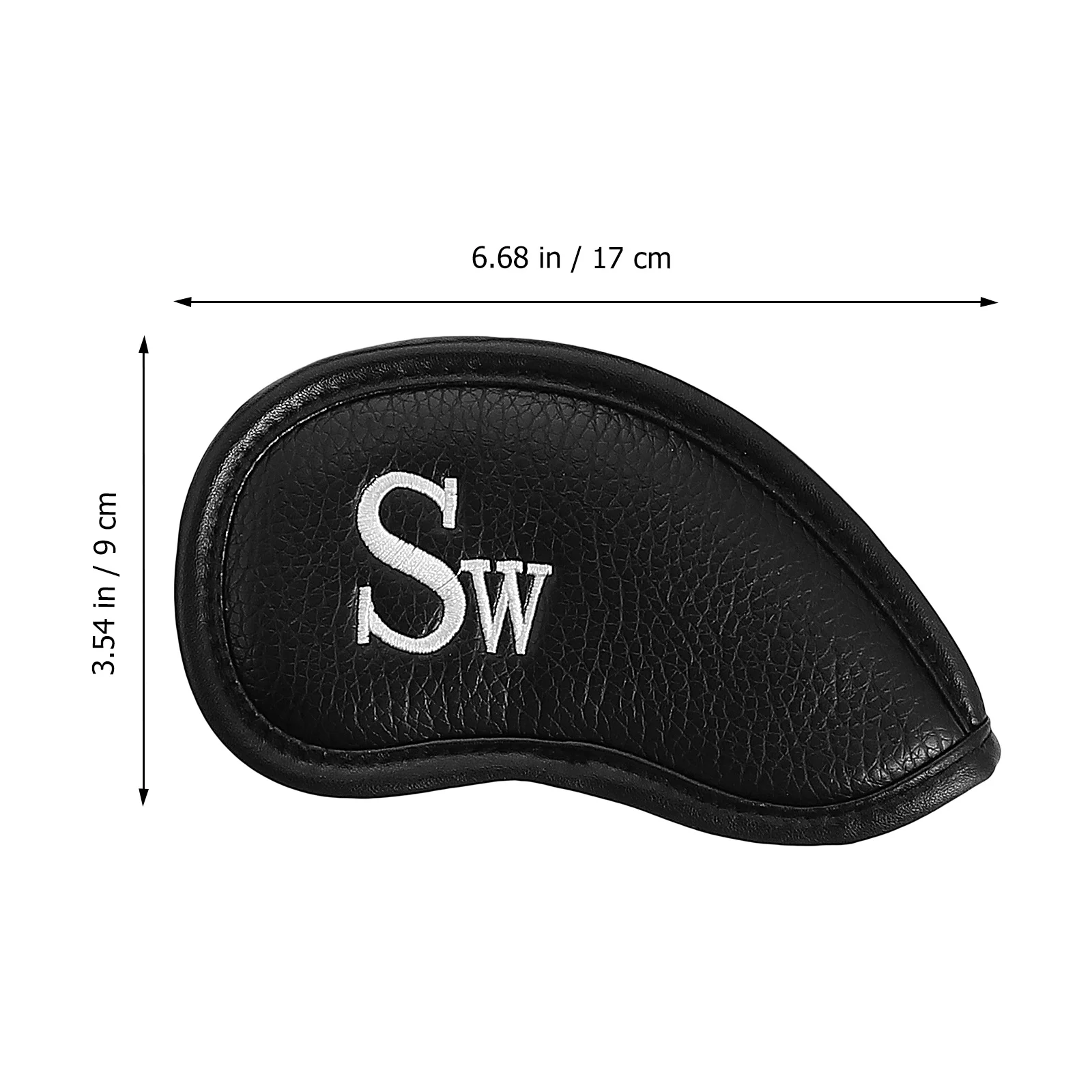 12 قطعة أغطية رأس مضرب الغولف بولي Litchi الملمس حماية متينة لعظة مطرقة شكل قضيب كم ملحقات الغولف #3