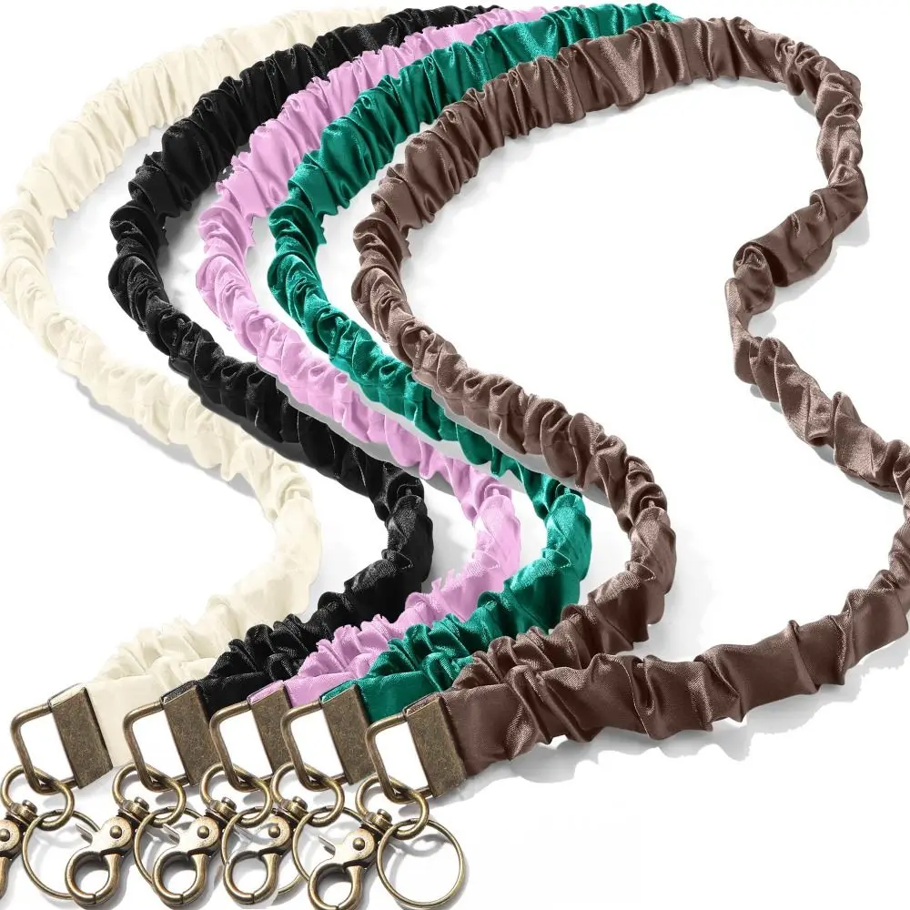 

Высококачественные выдвижные резинки для волос, регулируемые удобные ремешки для бейджей, эластичный материал, ремешки для телефона, повседневная переноска