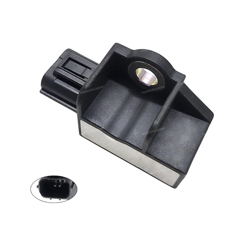 WarriorsArrow 2 Pins Front Impact Sensor Plastic Black For Honda CR-V  2007 2008 2009 2010 2011 77930-SWA-A11 77930SWAA11