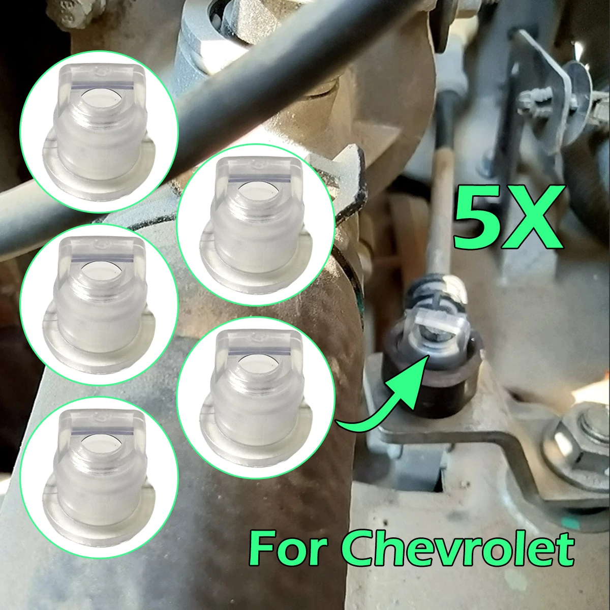 

5X Gear Shift Cable Bushings Line Rubber Sleeve AT for Chevrolet Epica Daewoo Tosca Pontiac G4 G5 Holden Captiva Opal Antara HHR