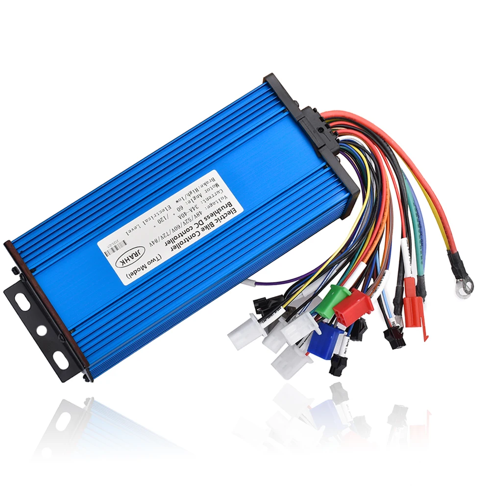 JRAHK Electric DC Motor Controller 72V Brushless Universal 48V 60V 64V 1000W-2000W For E‑Bike Speed Bicycle Accessories