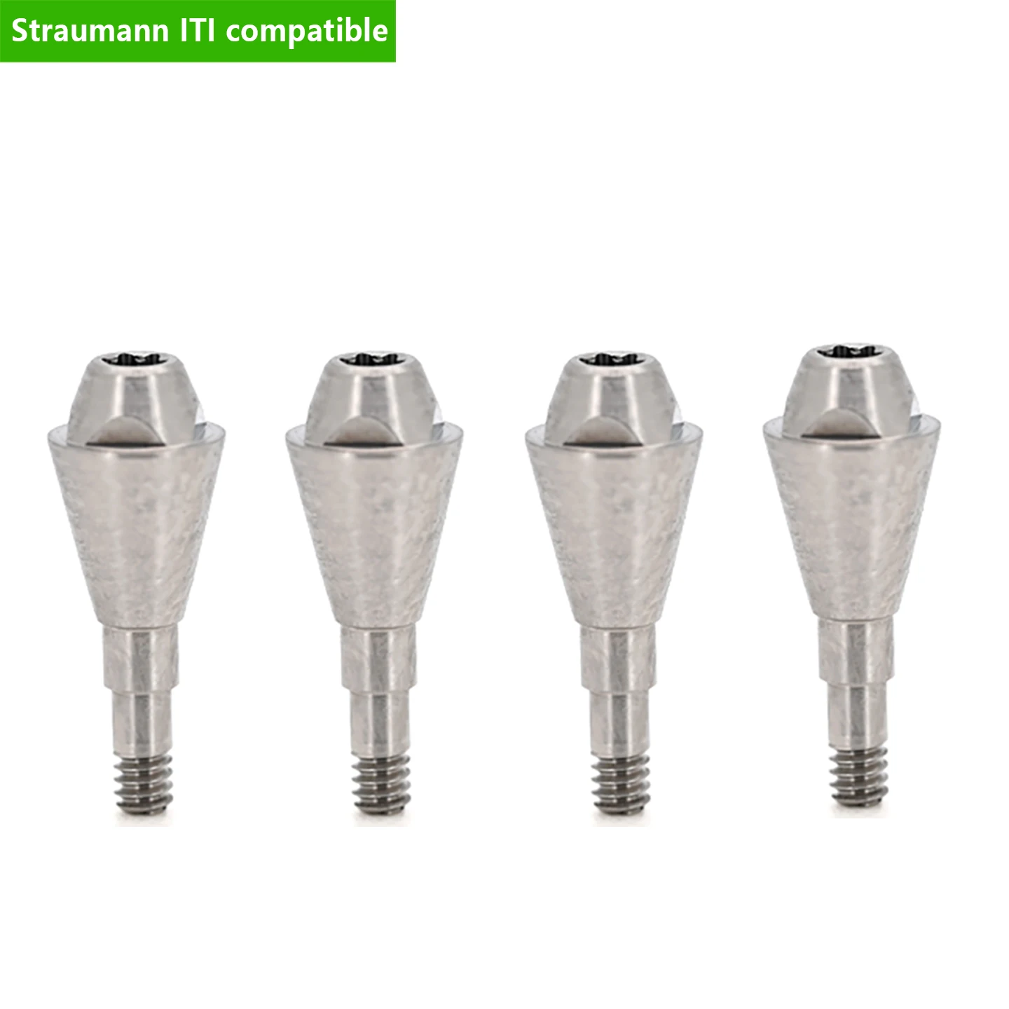 Titanium Grade 5 Straight Abutment for Straumann Multi-Unit Screw Retained CAD/CAM Lab Supply Prosthetic Parts OEM Factory Price
