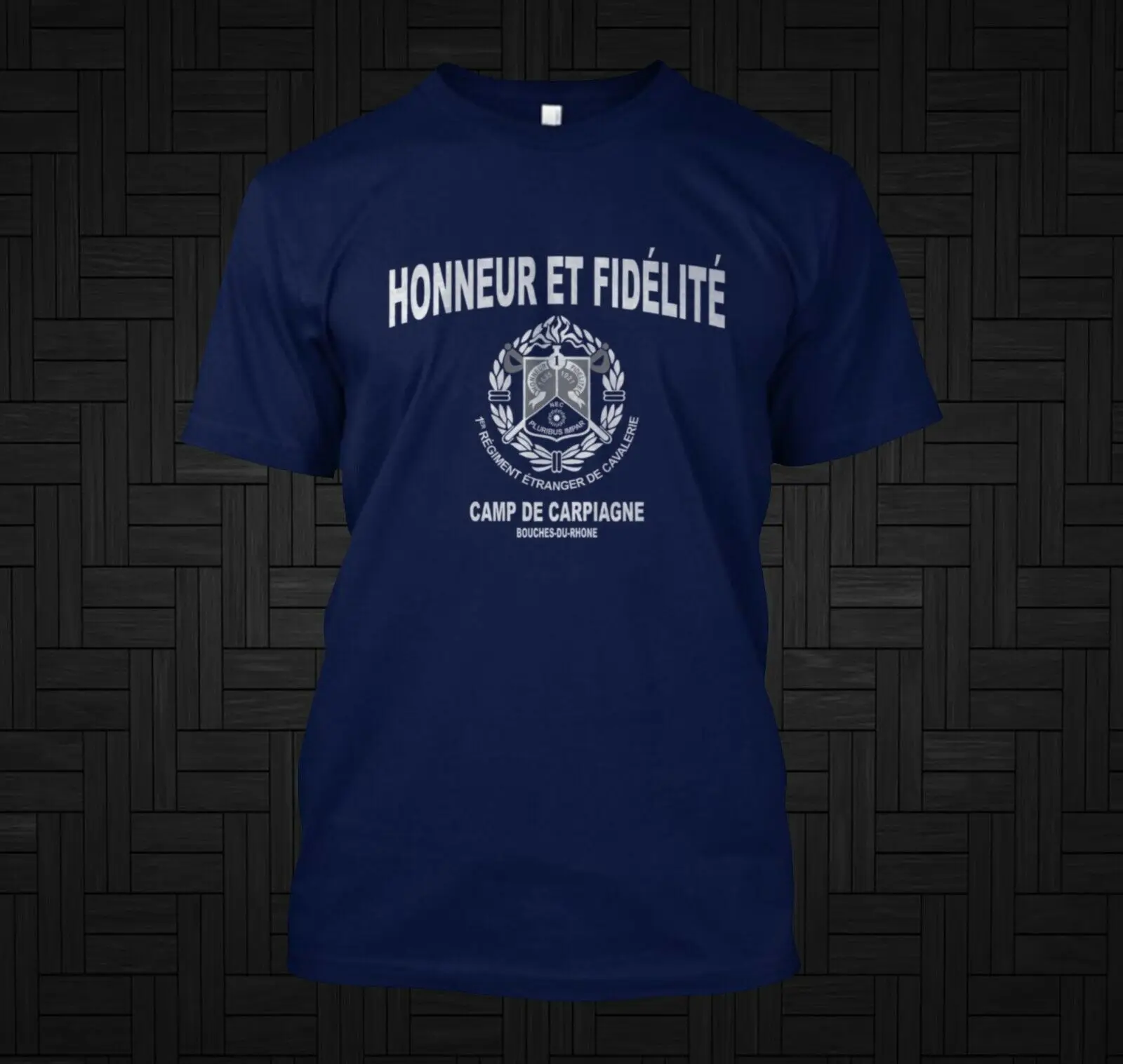 Legion Etrangere T-Shirt French Foreign Army Motto 1er T-Shirt Short Sleeve Casual 100% Cotton Shirt