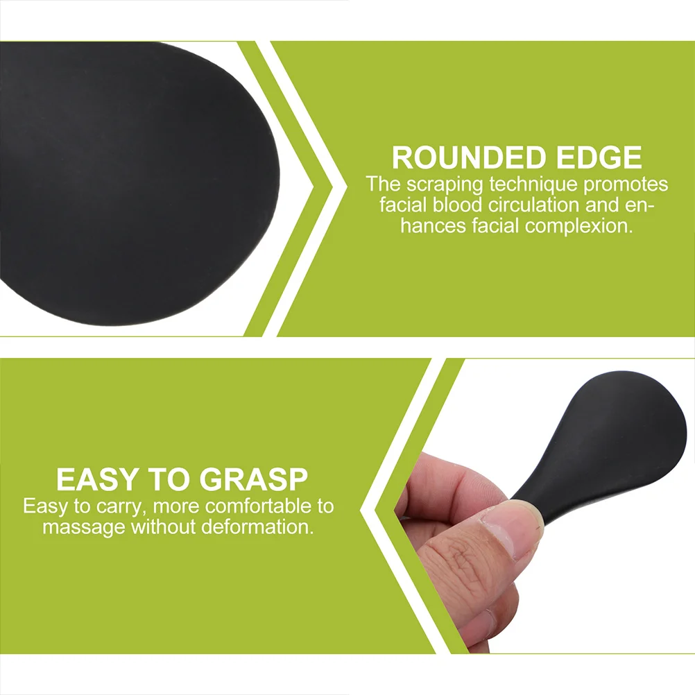 

2pcs Massage Face Face Stick Body Ergonomic Scraping Stick For Deep Tissue Acupressure Home Salon Scraping Rod Use