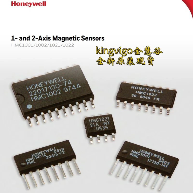 

HMC1002 Honeywell Hall Sensors Magnetic Sensors New Original Genuine Fast shipping