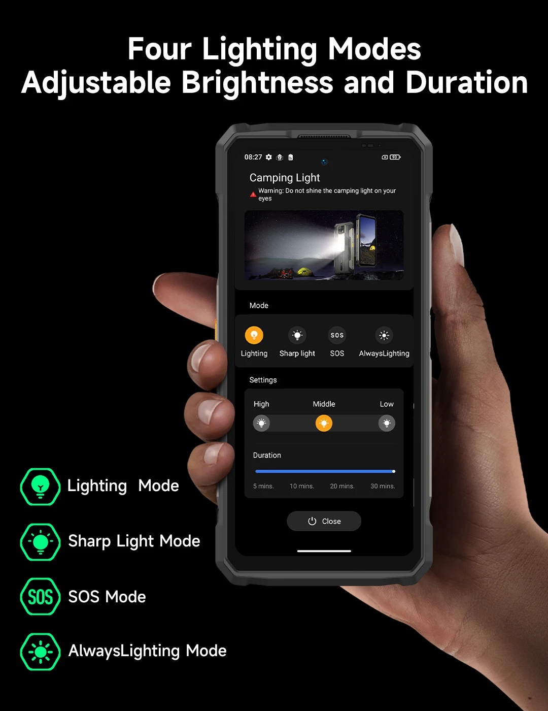 Ulefone Armor 33 4G Rugged Phone 25500 mAh 512GB ROM Up to 24GB RAM 120Hz 6.95" NFC Android 15 66W Smartphone Global Version