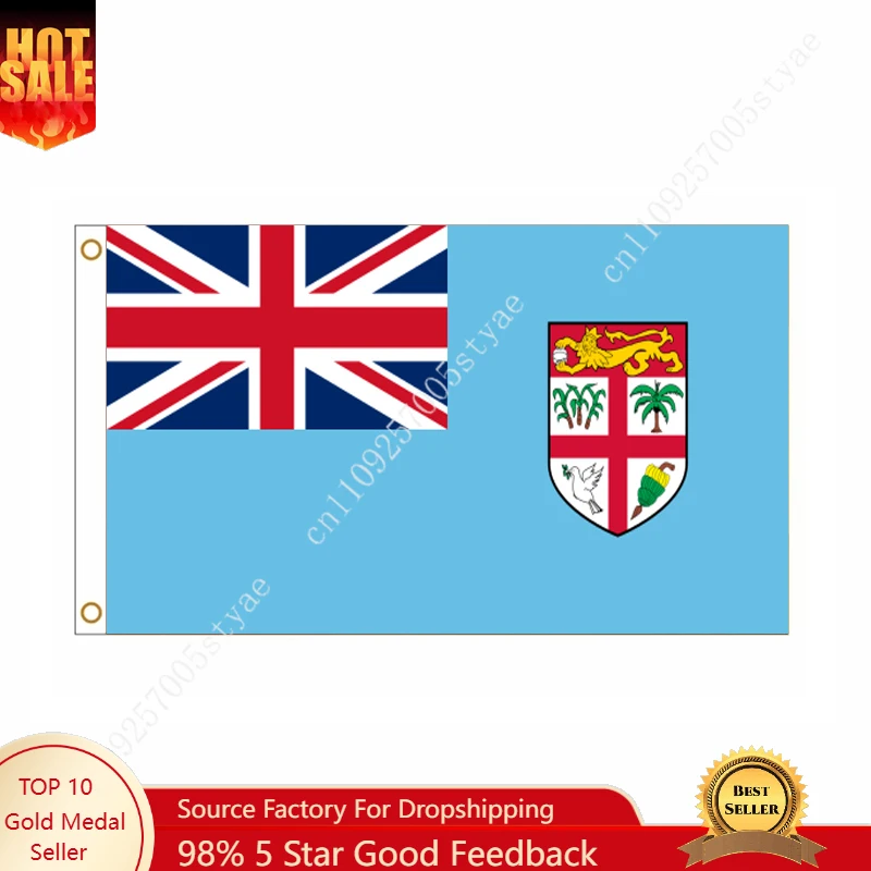 

Флаг Фиджи, национальные флаги Фиджи, украшение на стену, знак, баннер, постер для улицы и помещения, 90x150 см, национальный флаг Республики Фиджи