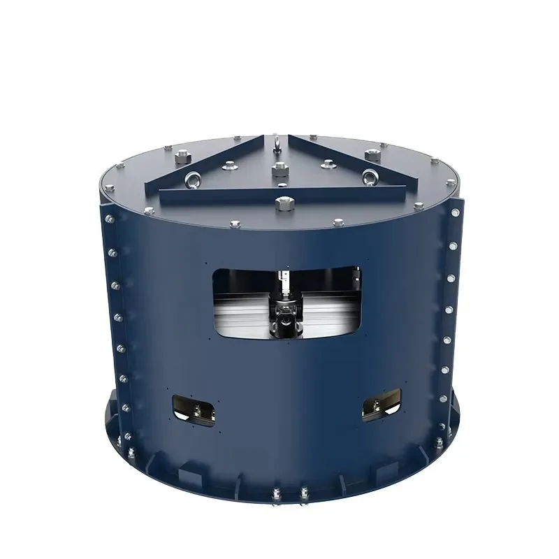 Marine fan damper for wind power generation Damping shock absorber