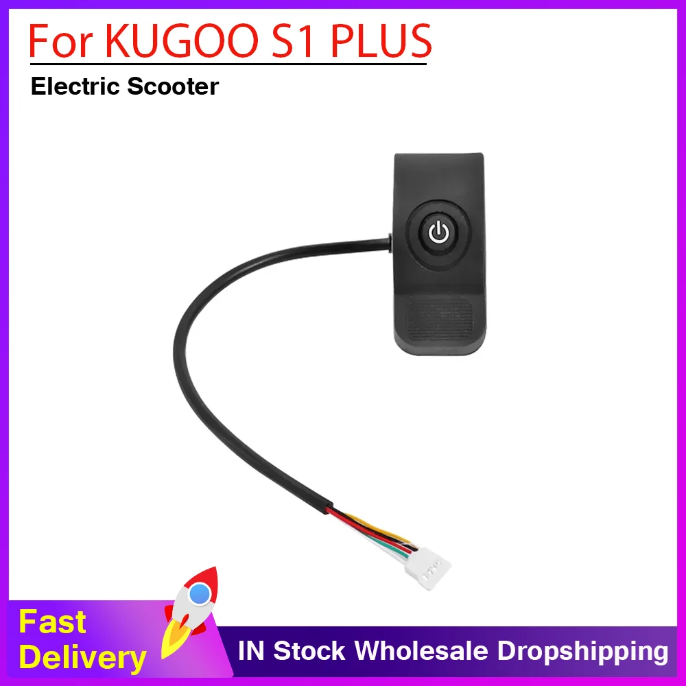 Acelerador de Pulgar, Control de Velocidad, Freno de Dedo, Piezas de Repuesto para Patinete Eléctrico KUGOO S1 PLUS, Palanca de Cambios