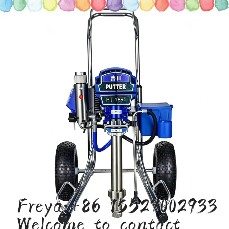 Picture 3: Putian Pute 1895 latex paint spraying machine plunger large high pressure airless wall paint spraying machine