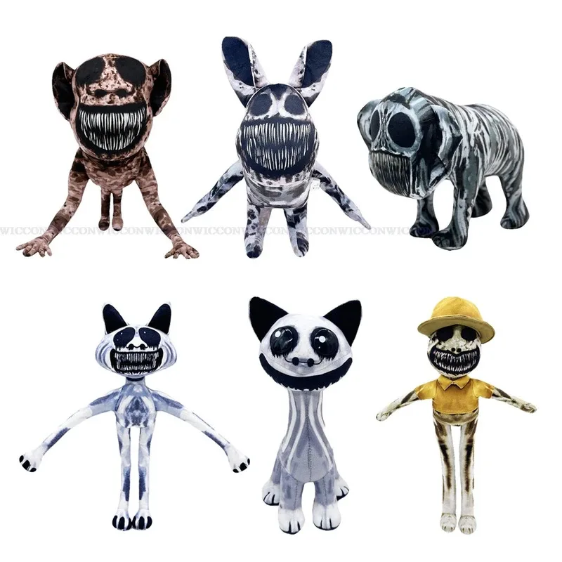 sisi 2233Adult Kids Scary Game Zoonomaly Cosplay Dolls Costume Child Zookeepers Monster Smile Cat Halloween Presents Kid Gift view 2