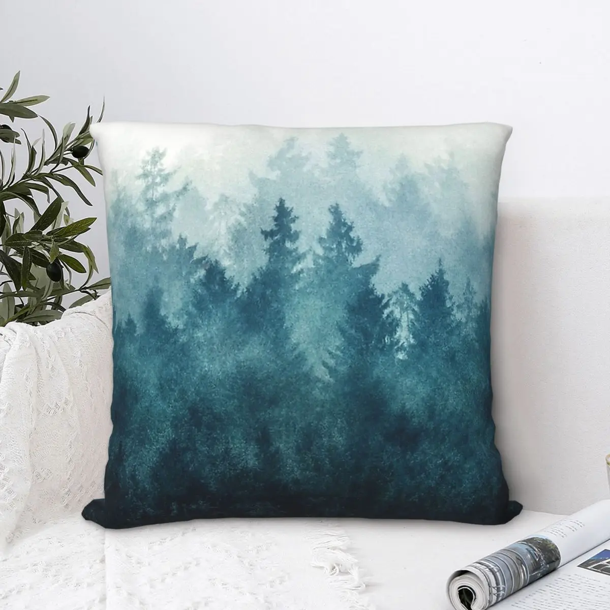 

The Heart Of My Heart So Far From Home Polyester Cushion Cover Art For Bedroom Garden Decorative Soft