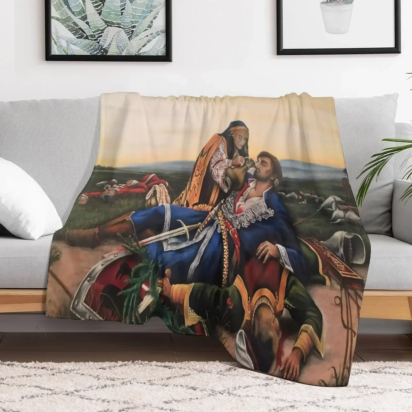

Kosovka Devojka Throw Blanket Bed Fashionable Blankets For Baby Bed covers Blankets Flannel Personalized Gift Blankets