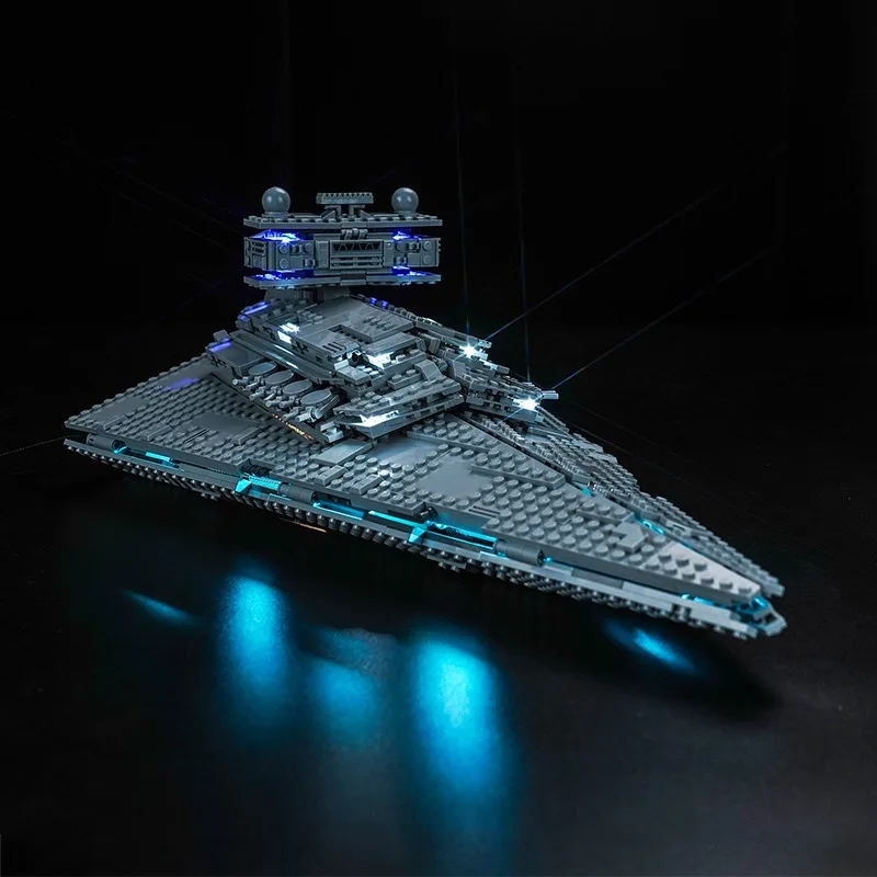 Movie Starsing Wars Led Light Kit For 75394 Imperial Star Destroyer Not Building Blocks (Only Lighting Set)