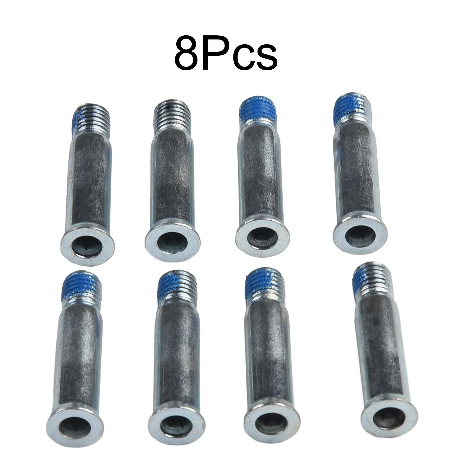 High Quality Roller Skate Axles Gray Heavy Duty About 7g/pc Abrasion Resistant Functional Portable Spikes Wheel