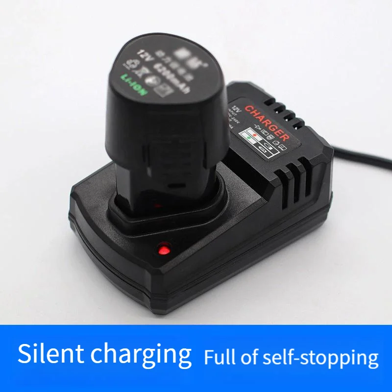 أداة السلطة جزء تيار مستمر الولايات المتحدة/الاتحاد الأوروبي ليثيوم أيون شاحن قابل لإعادة الشحن دعم 110-240 فولت أسود ل مثقاب الليثيوم الكهربائي 12 فولت مفك البراغي الليثيوم #2
