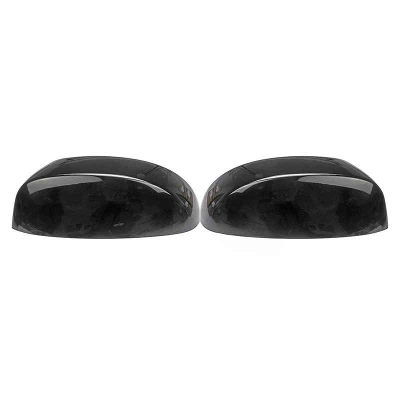 2pcs Black Left Right Rear Mirror Cover Wing Mirror Shell Cap For Chevrolet Tahoe Avalanche Silverado Suburban Tahoe GMC Yukon