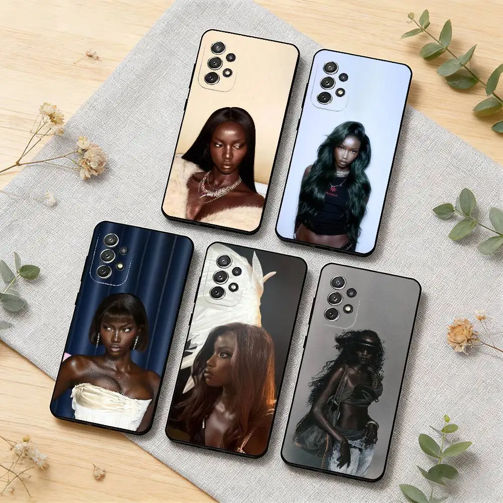 

A-Anok Yai Couture Model Phone Case For Samsung S25,S24,S21,S22,S23,S30,Ultra,S20,Plus,Others Soft Black Cover