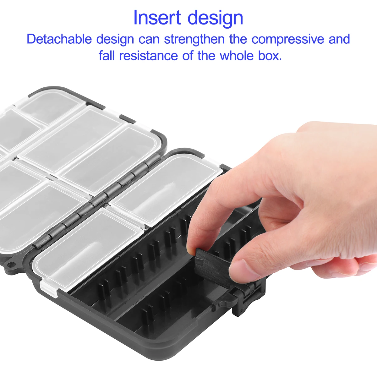 Vorcool  Fishing Tools Box Multifunctional  Fishing Tackle Kit Box Men Professional Fishing Equipment Fishing Tool Organizer