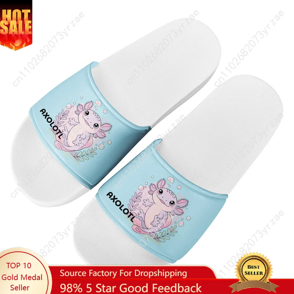 

Axolotl Sandals Home Slippers Water Shoe Men Women Teenagers Fashion Bathroom Beach Swimming Pool Shoe Custom Made Made Slipper